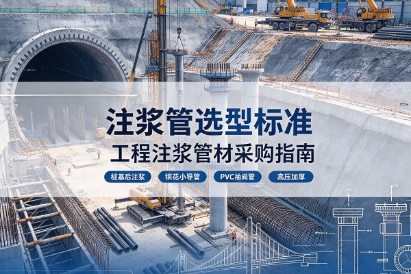 昂昂溪注浆管选型标准