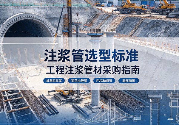 昂昂溪注浆管选型标准